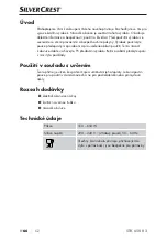 Preview for 69 page of Silvercrest 337246 2001 Operating Instructions Manual