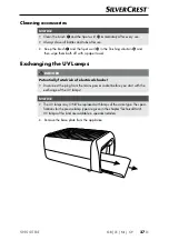 Предварительный просмотр 30 страницы Silvercrest 337270 2001 Operating Instructions Manual