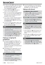 Preview for 13 page of Silvercrest 337874 1910 Operating Instructions Manual