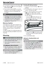 Preview for 15 page of Silvercrest 337874 1910 Operating Instructions Manual