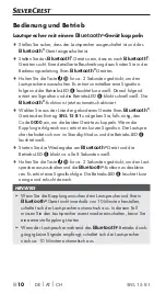 Preview for 13 page of Silvercrest 338000_2001 Operating Instructions Manual