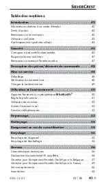 Preview for 44 page of Silvercrest 338000_2001 Operating Instructions Manual