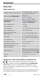 Preview for 101 page of Silvercrest 338000_2001 Operating Instructions Manual