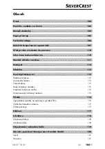 Предварительный просмотр 106 страницы Silvercrest 338031 2001 Operating Instructions Manual