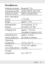 Предварительный просмотр 73 страницы Silvercrest 338143 2001 Operation And Safety Notes