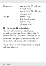 Предварительный просмотр 74 страницы Silvercrest 338143 2001 Operation And Safety Notes