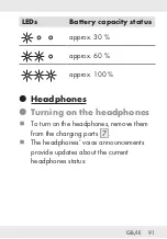 Предварительный просмотр 91 страницы Silvercrest 338143 2001 Operation And Safety Notes