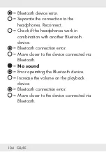 Предварительный просмотр 104 страницы Silvercrest 338143 2001 Operation And Safety Notes