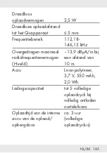 Предварительный просмотр 185 страницы Silvercrest 338143 2001 Operation And Safety Notes