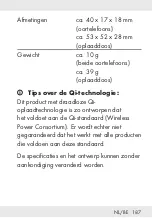 Предварительный просмотр 187 страницы Silvercrest 338143 2001 Operation And Safety Notes