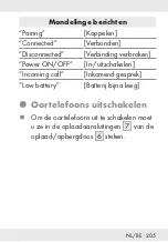 Предварительный просмотр 205 страницы Silvercrest 338143 2001 Operation And Safety Notes