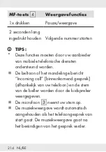 Предварительный просмотр 214 страницы Silvercrest 338143 2001 Operation And Safety Notes