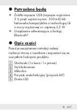 Предварительный просмотр 237 страницы Silvercrest 338143 2001 Operation And Safety Notes