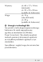 Предварительный просмотр 241 страницы Silvercrest 338143 2001 Operation And Safety Notes