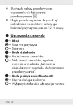 Предварительный просмотр 270 страницы Silvercrest 338143 2001 Operation And Safety Notes