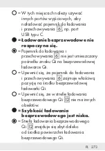 Предварительный просмотр 273 страницы Silvercrest 338143 2001 Operation And Safety Notes