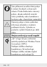 Предварительный просмотр 286 страницы Silvercrest 338143 2001 Operation And Safety Notes