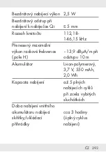 Предварительный просмотр 293 страницы Silvercrest 338143 2001 Operation And Safety Notes