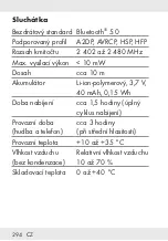 Предварительный просмотр 294 страницы Silvercrest 338143 2001 Operation And Safety Notes