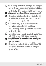 Предварительный просмотр 327 страницы Silvercrest 338143 2001 Operation And Safety Notes