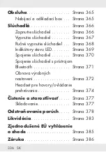 Предварительный просмотр 336 страницы Silvercrest 338143 2001 Operation And Safety Notes