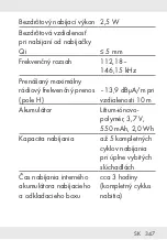 Предварительный просмотр 347 страницы Silvercrest 338143 2001 Operation And Safety Notes