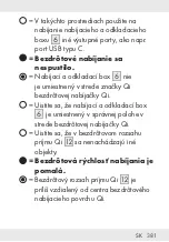 Предварительный просмотр 381 страницы Silvercrest 338143 2001 Operation And Safety Notes