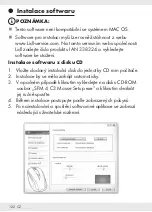 Предварительный просмотр 121 страницы Silvercrest 338324 2001 Operation And Safety Notes