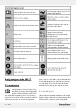 Preview for 22 page of Silvercrest 338567 2001 Operation And Safety Notes