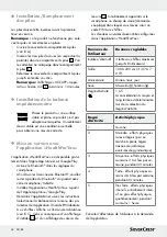 Preview for 44 page of Silvercrest 338567 2001 Operation And Safety Notes