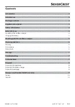 Preview for 4 page of Silvercrest 338593 2001 Operating Instructions Manual