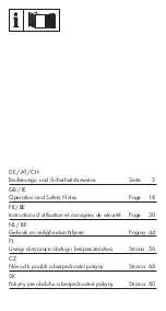 Предварительный просмотр 2 страницы Silvercrest 339089 1910 Operation And Safety Notes