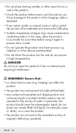 Preview for 21 page of Silvercrest 339089 1910 Operation And Safety Notes