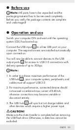 Предварительный просмотр 24 страницы Silvercrest 339089 1910 Operation And Safety Notes