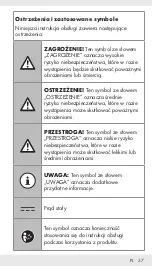 Preview for 56 page of Silvercrest 339089 1910 Operation And Safety Notes