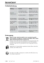 Предварительный просмотр 15 страницы Silvercrest 339180 1910 Operating Instructions Manual