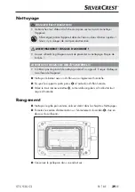 Предварительный просмотр 42 страницы Silvercrest 339180 1910 Operating Instructions Manual