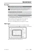 Предварительный просмотр 60 страницы Silvercrest 339180 1910 Operating Instructions Manual