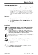 Preview for 18 page of Silvercrest 339195 1910 Operating Instructions Manual