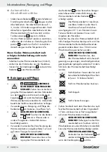 Preview for 12 page of Silvercrest 339339 1910 Operating Instructions  And Safety Advice