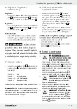 Preview for 63 page of Silvercrest 339339 1910 Operating Instructions  And Safety Advice