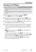 Preview for 20 page of Silvercrest 339567 1910 Operating Instructions Manual