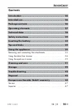 Preview for 28 page of Silvercrest 339567 1910 Operating Instructions Manual