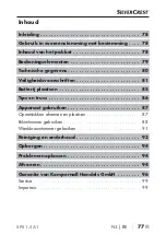 Preview for 80 page of Silvercrest 339567 1910 Operating Instructions Manual