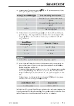 Preview for 12 page of Silvercrest 339678 1910 Operating Instructions Manual