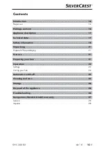 Preview for 18 page of Silvercrest 339678 1910 Operating Instructions Manual