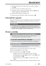 Preview for 102 page of Silvercrest 339678 1910 Operating Instructions Manual