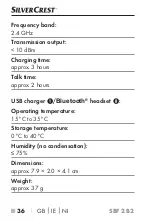 Предварительный просмотр 39 страницы Silvercrest 339722 1910 Operating Instructions Manual