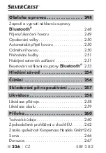 Предварительный просмотр 229 страницы Silvercrest 339722_1910 Operating Instructions Manual