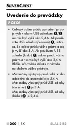 Предварительный просмотр 203 страницы Silvercrest 339839 1910 Operating Instructions Manual